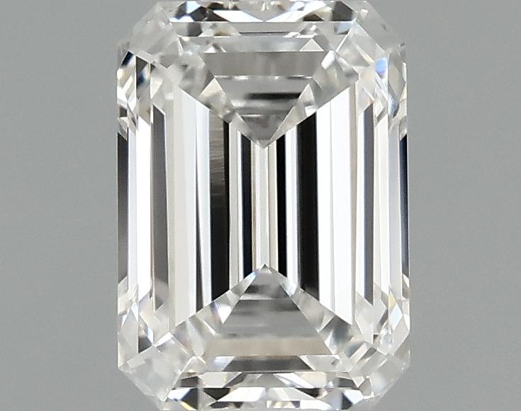 0.98 Carat Emerald Shaped Ideal Cut VVS2 IGI Certified Lab Grown Diamond
