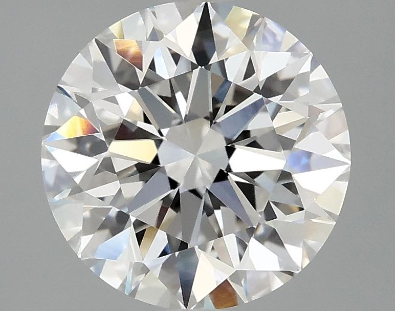 2.58 Carat Round Shaped Ideal Cut VVS2 IGI Certified Lab Grown Diamond