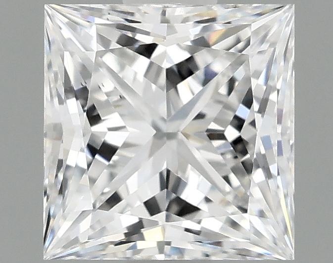 1.09 Carat Princess Shaped Ideal Cut VS2 IGI Certified Lab Grown Diamond