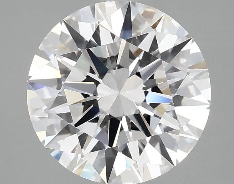 2.5 Carat Round Shaped Ideal Cut VVS2 IGI Certified Lab Grown Diamond