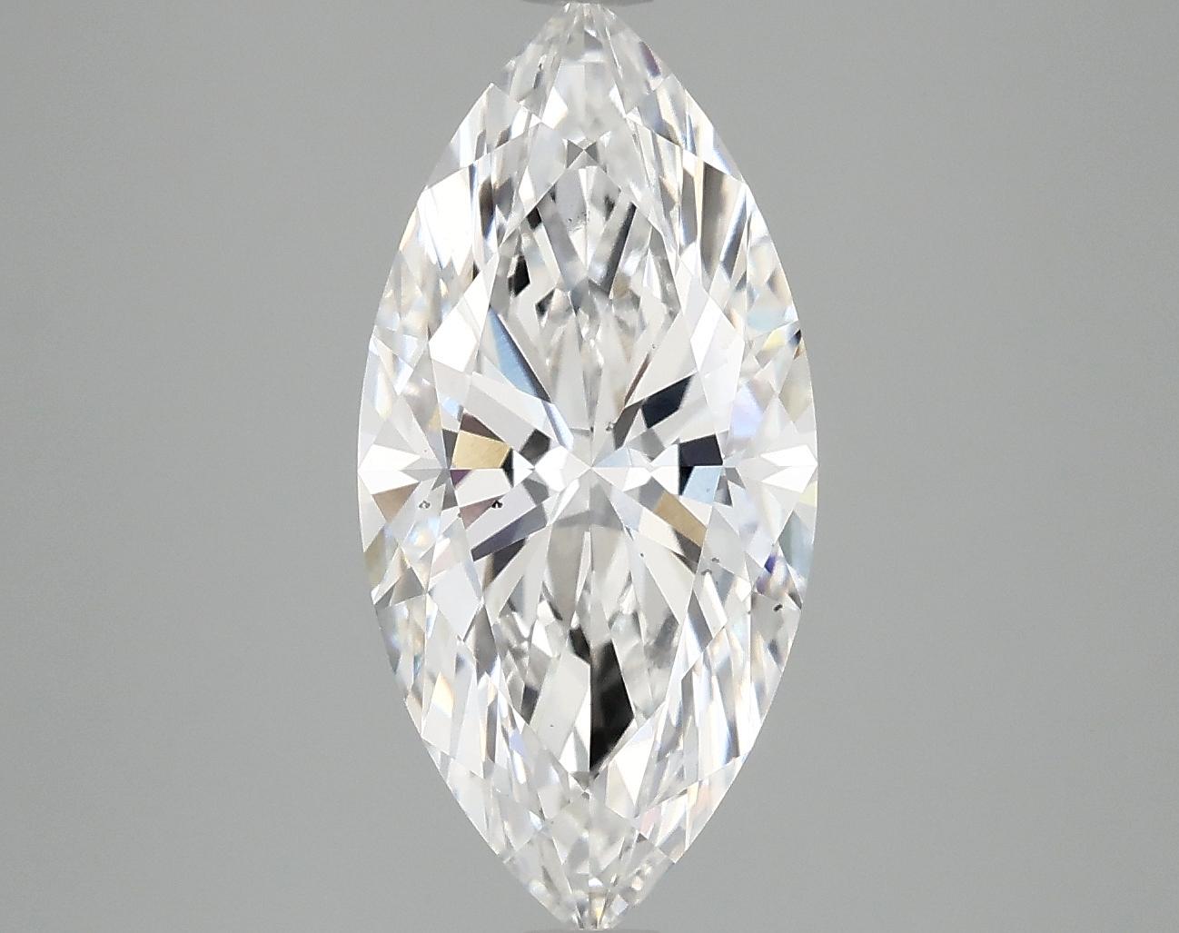 3.08 Carat Marquise Shaped Excellent Cut VS2 IGI Certified Lab Grown Diamond
