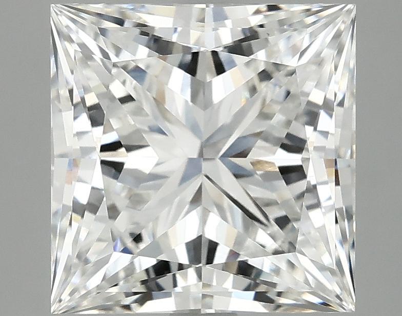 4.03 Carat Princess Shaped Ideal Cut VVS2 IGI Certified Lab Grown Diamond