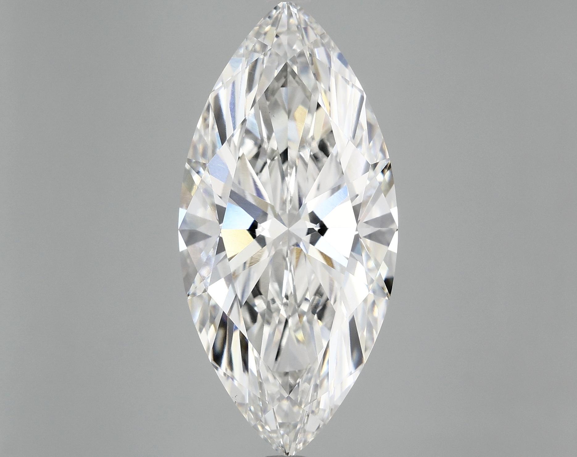 8.5 Carat Marquise Shaped Excellent Cut VS1 IGI Certified Lab Grown Diamond