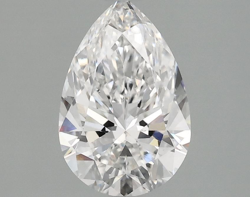 1.58 Carat Pear Shaped Excellent Cut VVS2 IGI Certified Lab Grown Diamond