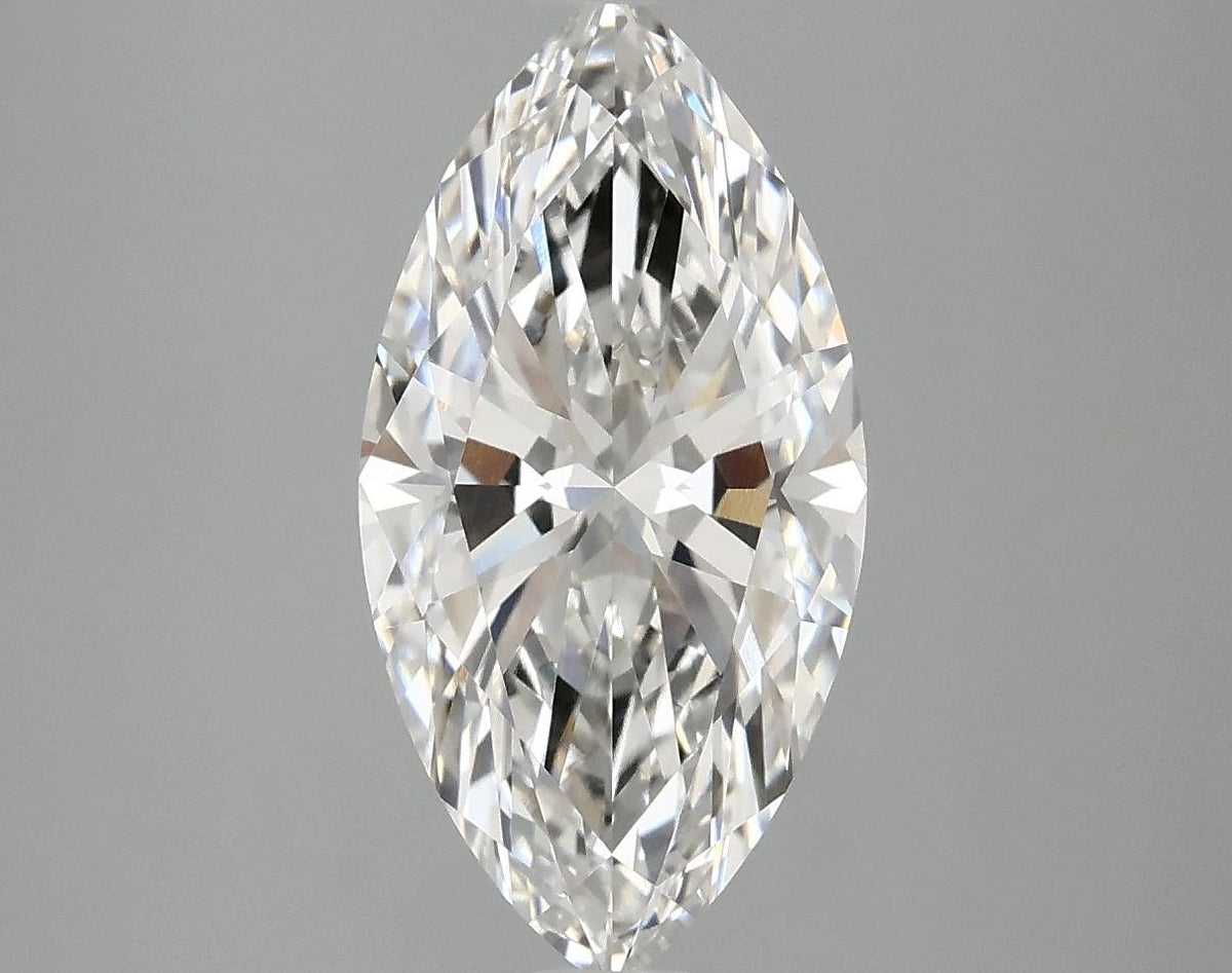 2.92 Carat Marquise Shaped Ideal Cut VVS2 IGI Certified Lab Grown Diamond