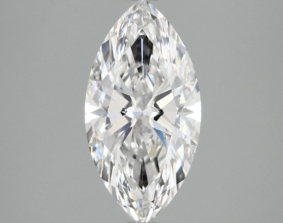 2.1 Carat Marquise Shaped Ideal Cut VS1 IGI Certified Lab Grown Diamond