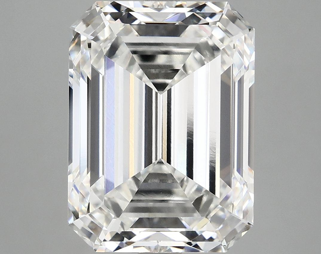 7.18 Carat Emerald Shaped Excellent Cut VVS2 IGI Certified Lab Grown Diamond