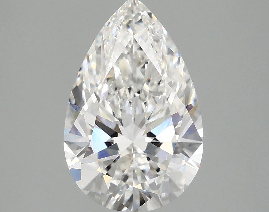 2.0 Carat Pear Shaped Ideal Cut VVS2 IGI Certified Lab Grown Diamond