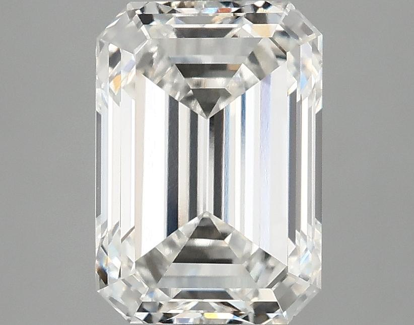 2.98 Carat Emerald Shaped Ideal Cut VVS2 IGI Certified Lab Grown Diamond