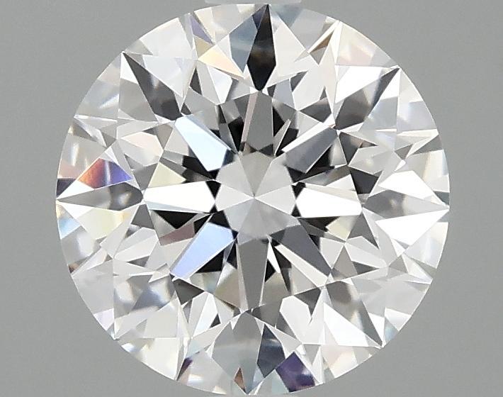 2.05 Carat Round Shaped Excellent Cut VVS2 IGI Certified Lab Grown Diamond