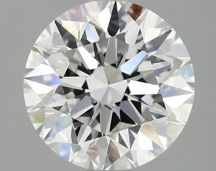 2.59 Carat Round Shaped Excellent Cut VVS2 IGI Certified Lab Grown Diamond