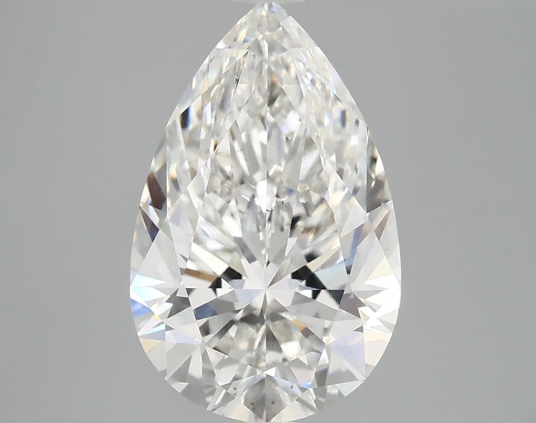 3.09 Carat Pear Shaped Ideal Cut VS2 IGI Certified Lab Grown Diamond