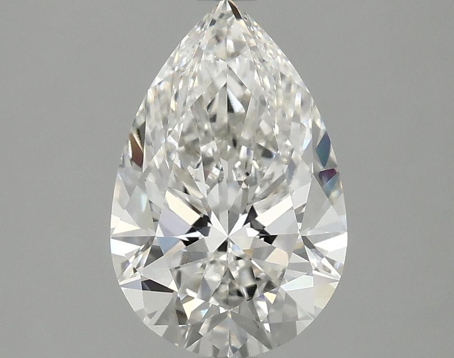 2.07 Carat Pear Shaped Excellent Cut VVS2 IGI Certified Lab Grown Diamond