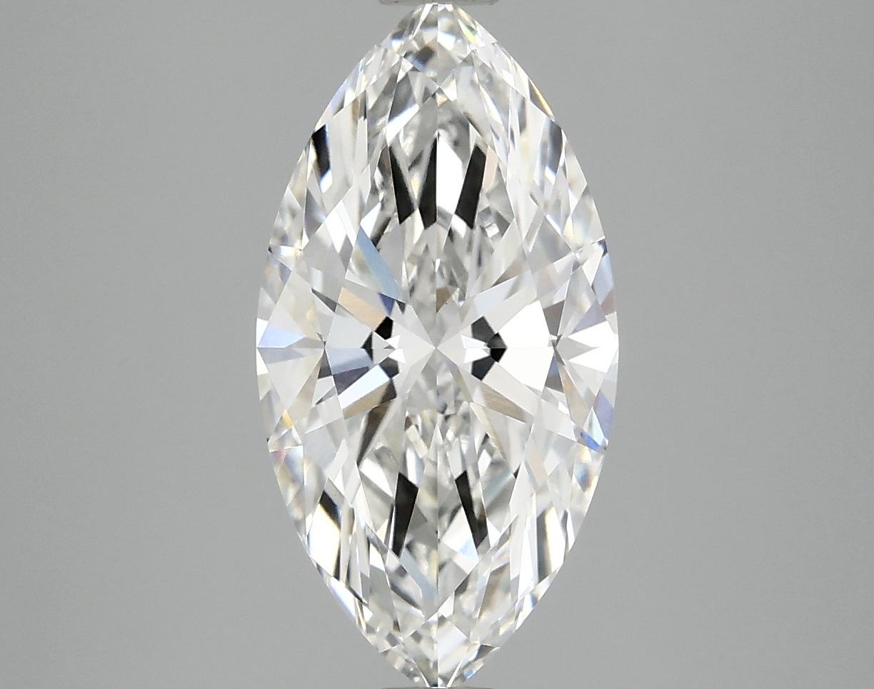 2.99 Carat Marquise Shaped Ideal Cut VVS2 IGI Certified Lab Grown Diamond