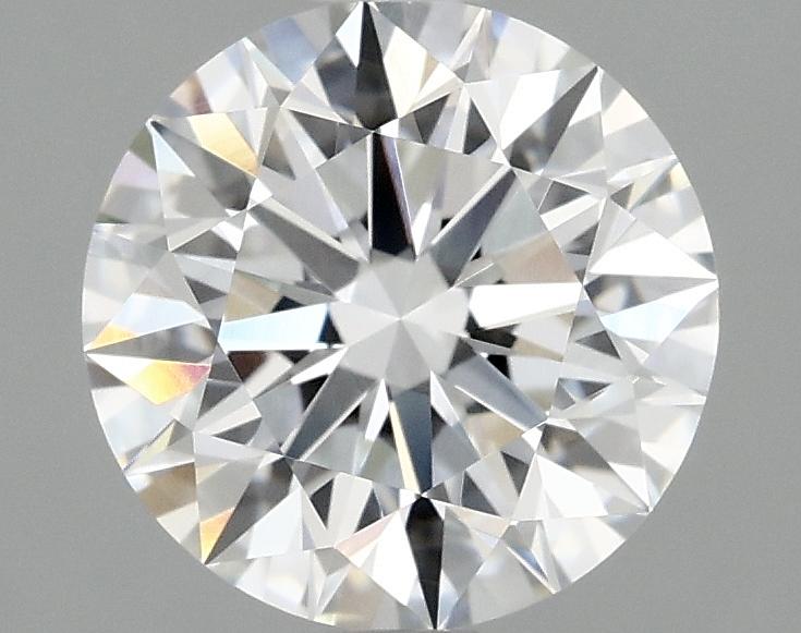 2.08 Carat Round Shaped Ideal Cut VVS2 IGI Certified Lab Grown Diamond