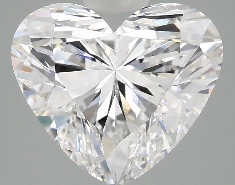 3.08 Carat Heart Shaped Ideal Cut VS1 IGI Certified Lab Grown Diamond