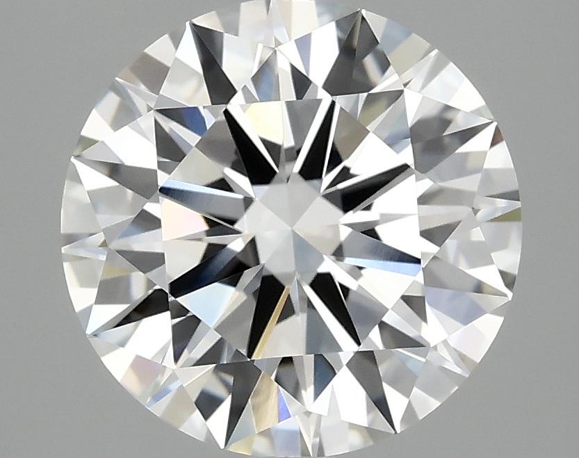 3.09 Carat Round Shaped Ideal Cut VVS2 IGI Certified Lab Grown Diamond