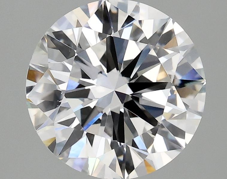 2.45 Carat Round Shaped Excellent Cut VVS2 IGI Certified Lab Grown Diamond
