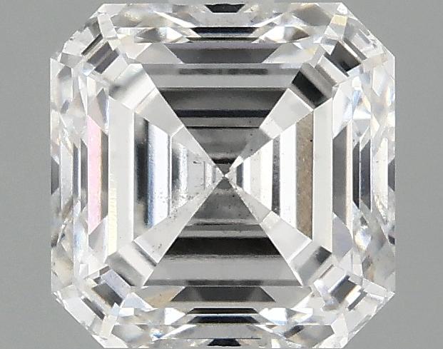 2.22 Carat Asscher Shaped Excellent Cut SI1 IGI Certified Lab Grown Diamond