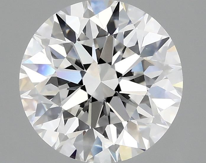 2.08 Carat Round Shaped Excellent Cut VVS2 IGI Certified Lab Grown Diamond