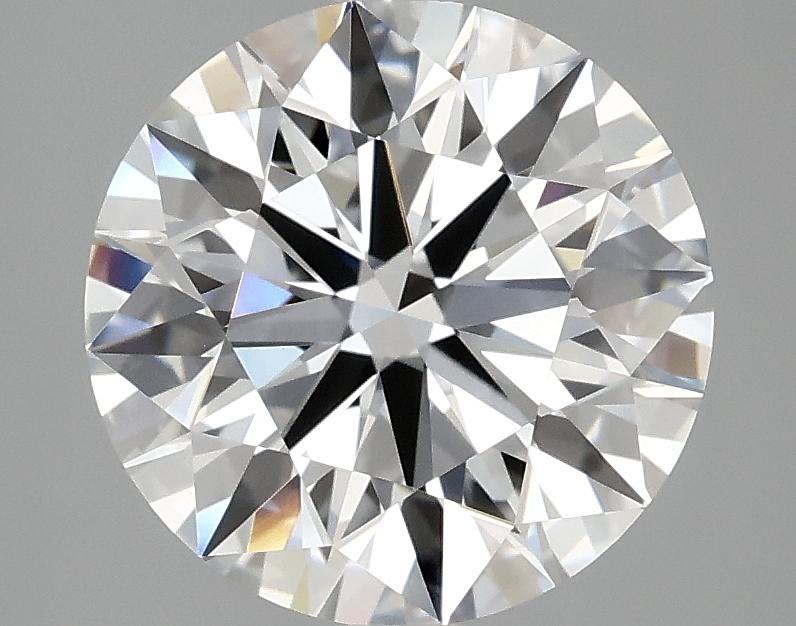 3.07 Carat Round Shaped Ideal Cut VVS2 IGI Certified Lab Grown Diamond