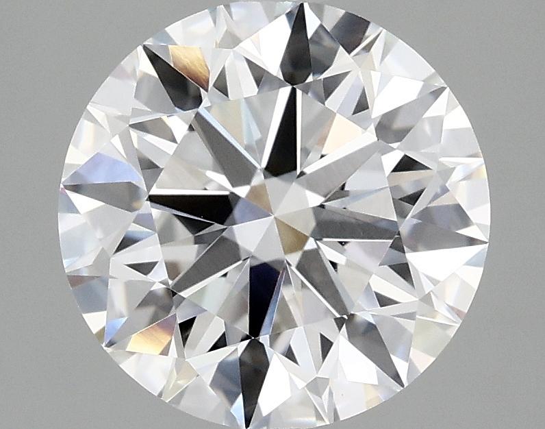 3.09 Carat Round Shaped Ideal Cut VVS2 IGI Certified Lab Grown Diamond
