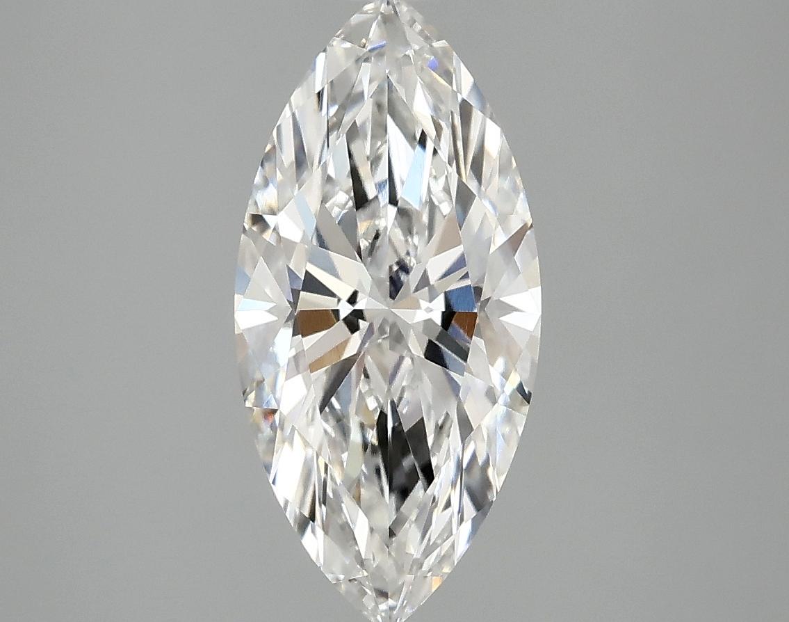 2.1 Carat Marquise Shaped Excellent Cut VVS2 IGI Certified Lab Grown Diamond