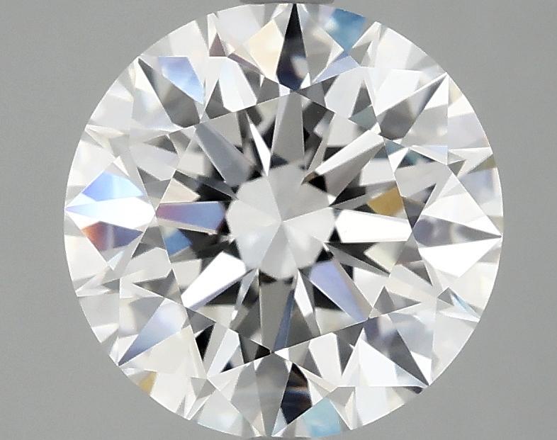 3.08 Carat Round Shaped Excellent Cut VVS2 IGI Certified Lab Grown Diamond