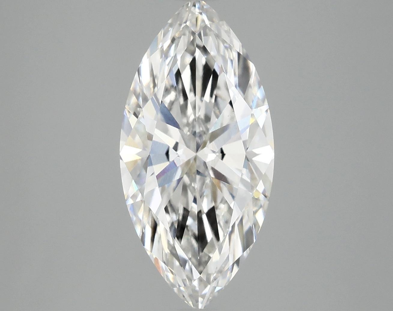 3.02 Carat Marquise Shaped Ideal Cut VS1 IGI Certified Lab Grown Diamond