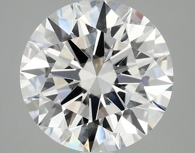 3.07 Carat Round Shaped Ideal Cut VVS2 IGI Certified Lab Grown Diamond