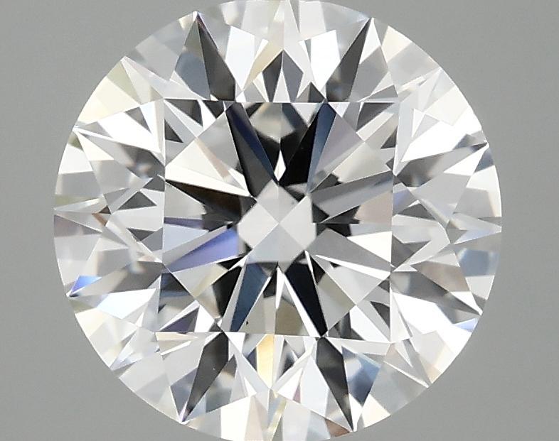 3.05 Carat Round Shaped Ideal Cut VVS2 IGI Certified Lab Grown Diamond