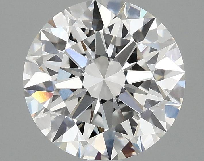 2.09 Carat Round Shaped Ideal Cut VVS2 IGI Certified Lab Grown Diamond
