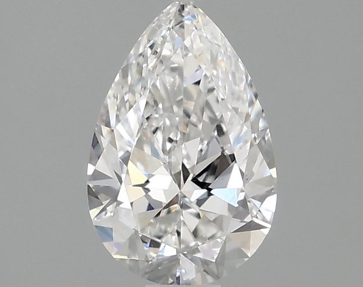 0.96 Carat Pear Shaped Excellent Cut VVS2 IGI Certified Lab Grown Diamond