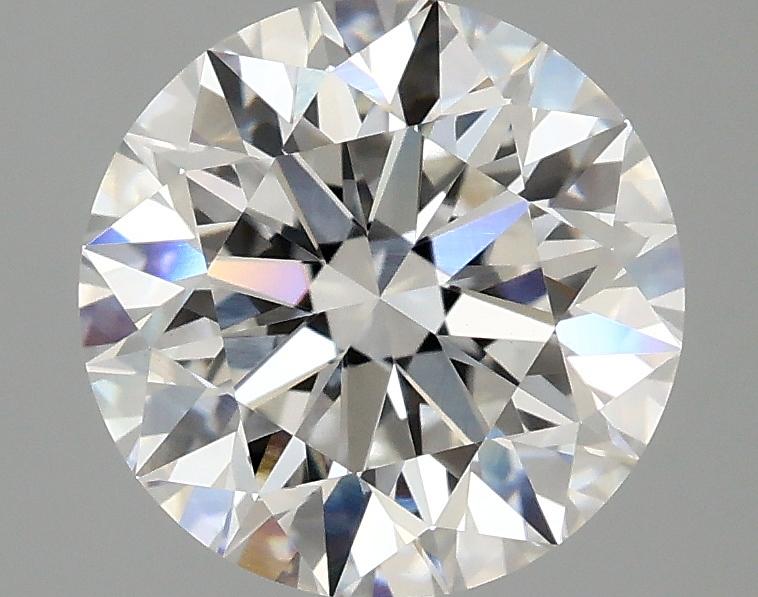 2.56 Carat Round Shaped Excellent Cut VVS2 IGI Certified Lab Grown Diamond