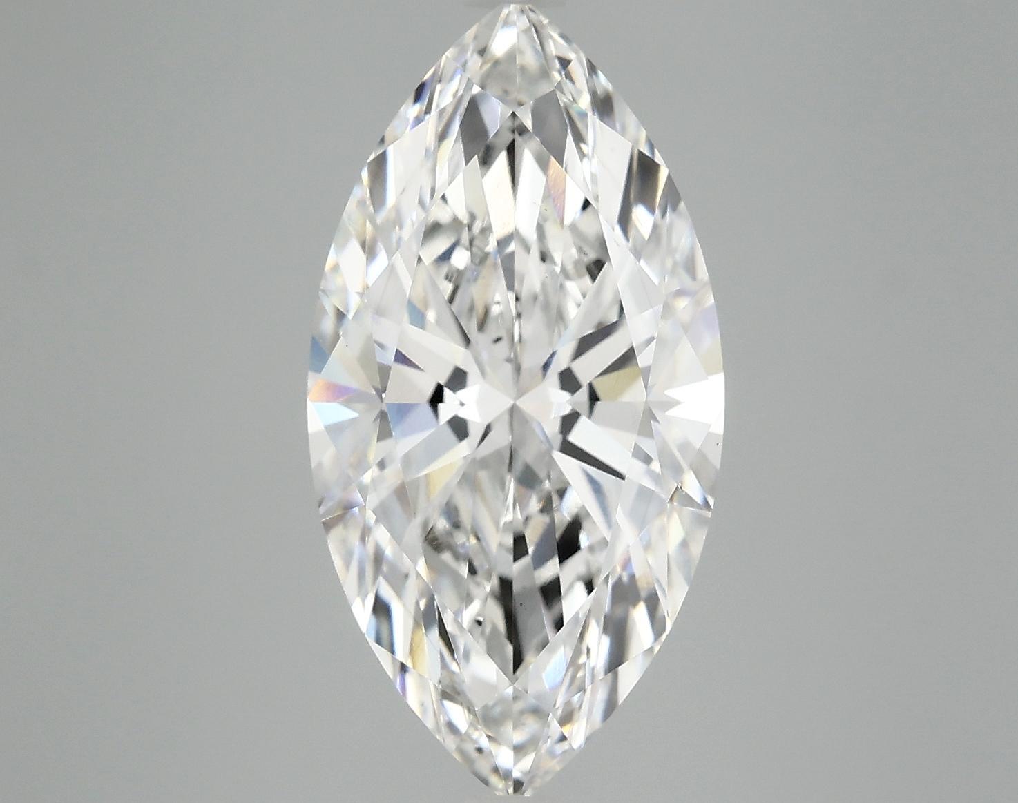 4.84 Carat Marquise Shaped Ideal Cut SI1 IGI Certified Lab Grown Diamond
