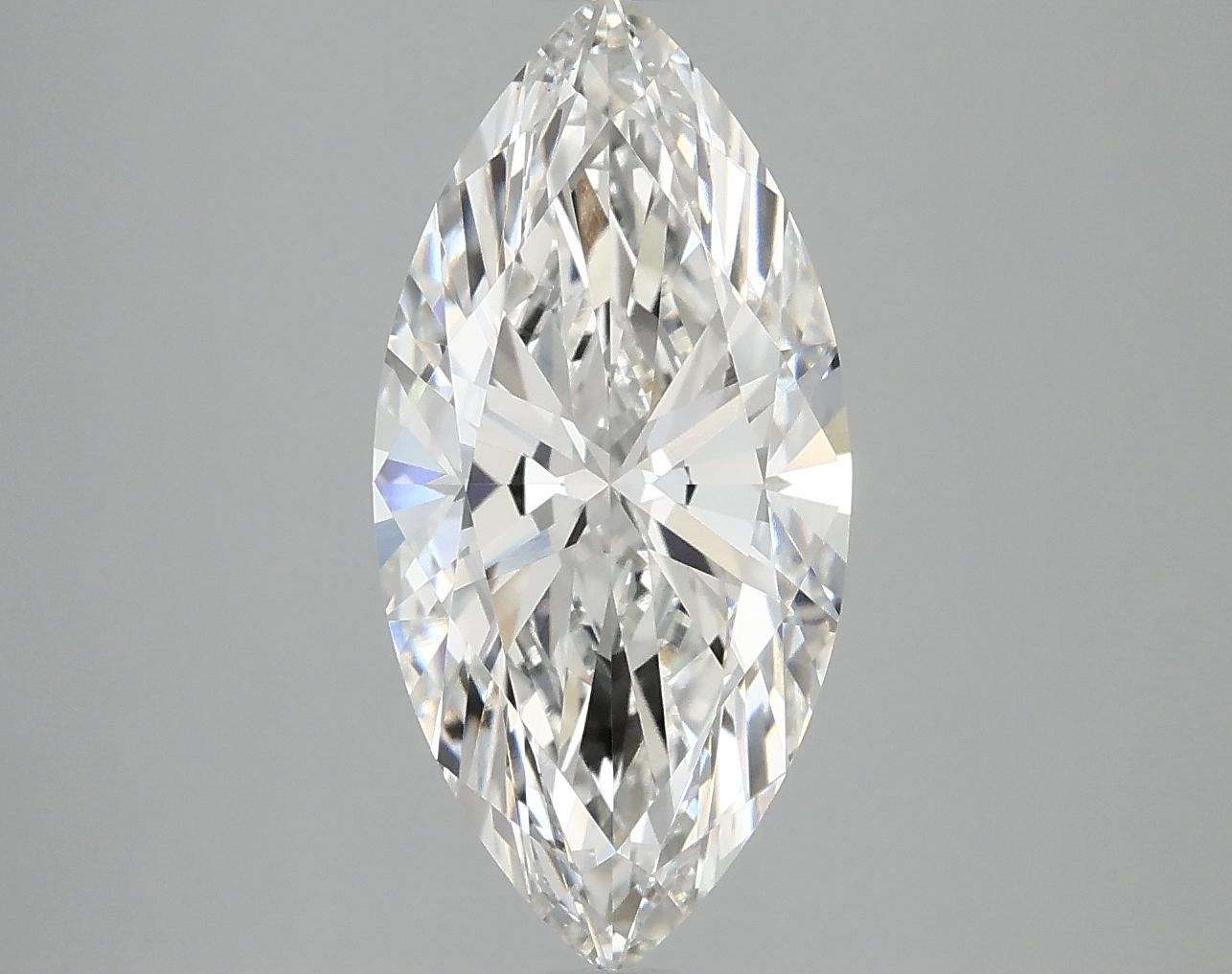 3.03 Carat Marquise Shaped Excellent Cut VS1 IGI Certified Lab Grown Diamond
