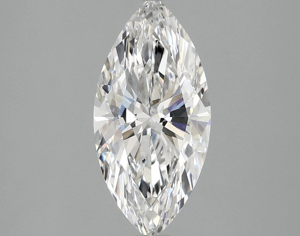 1.5 Carat Marquise Shaped Excellent Cut VVS2 IGI Certified Lab Grown Diamond