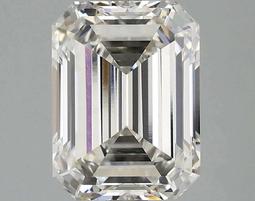 3.07 Carat Emerald Shaped Excellent Cut VS1 IGI Certified Lab Grown Diamond