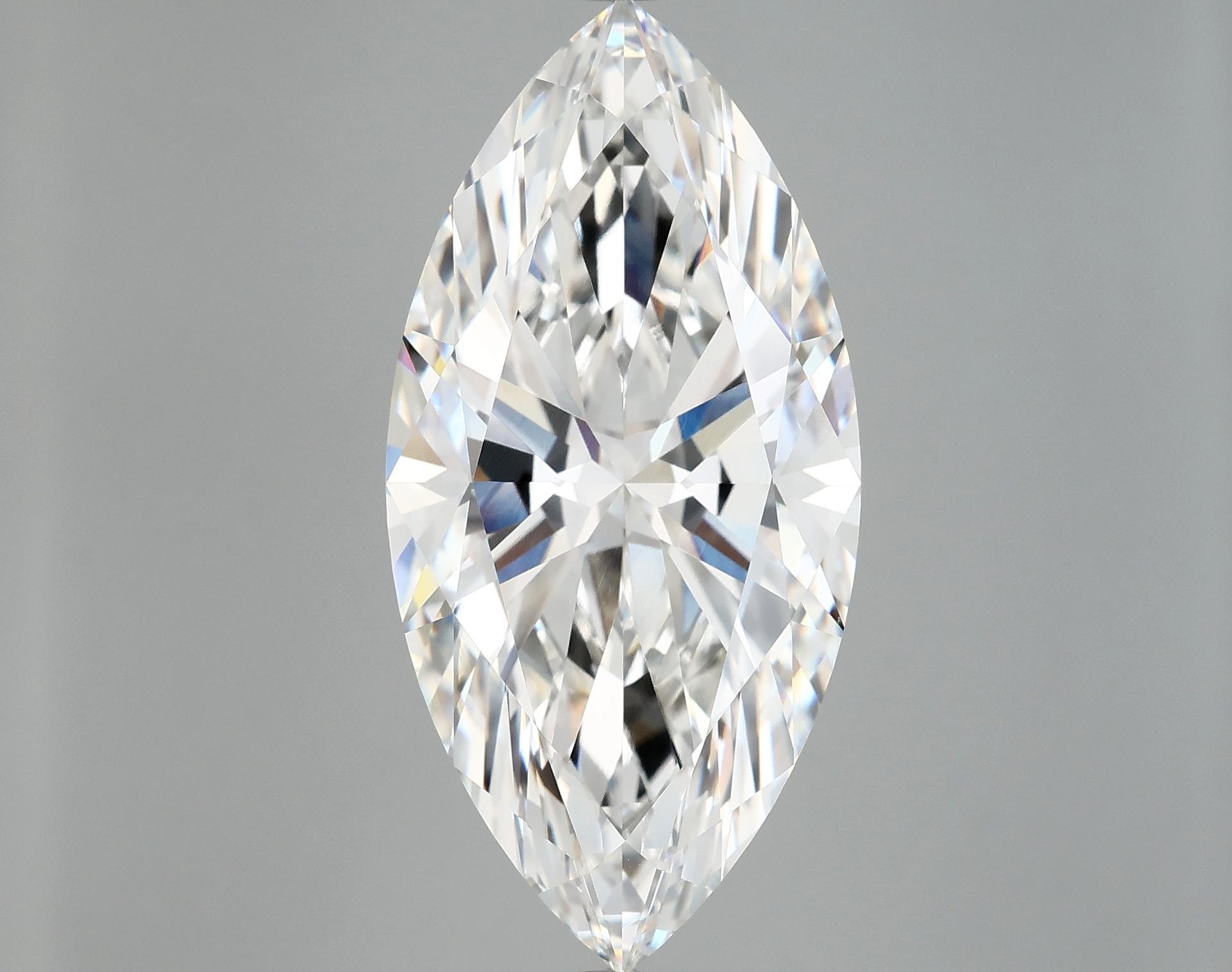 10.38 Carat Marquise Shaped Excellent Cut VVS2 IGI Certified Lab Grown Diamond