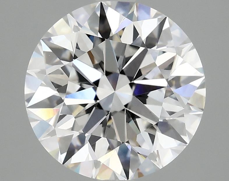 3.09 Carat Round Shaped Excellent Cut VVS2 IGI Certified Lab Grown Diamond