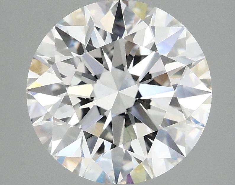 3.09 Carat Round Shaped Ideal Cut VVS2 IGI Certified Lab Grown Diamond