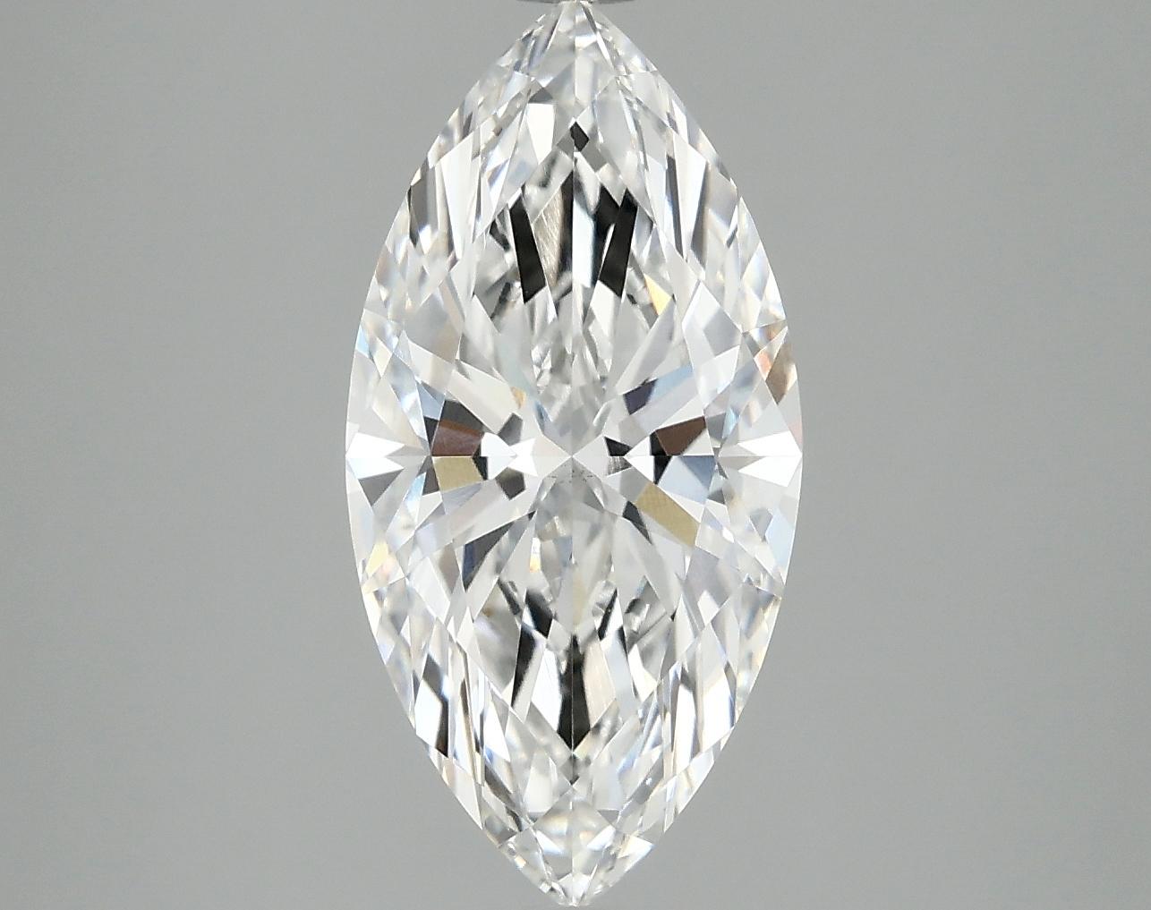 3.07 Carat Marquise Shaped Ideal Cut VS1 IGI Certified Lab Grown Diamond