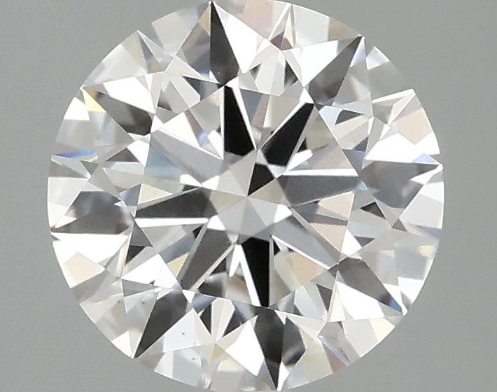 2.07 Carat Round Shaped Ideal Cut VS1 IGI Certified Lab Grown Diamond