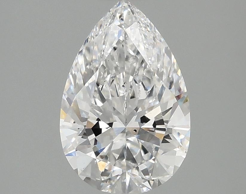 1.56 Carat Pear Shaped Excellent Cut VS2 IGI Certified Lab Grown Diamond