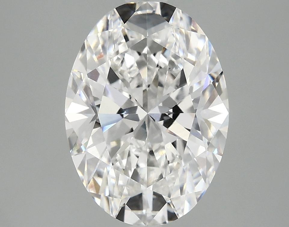 3.03 Carat Oval Shaped Ideal Cut VVS2 IGI Certified Lab Grown Diamond