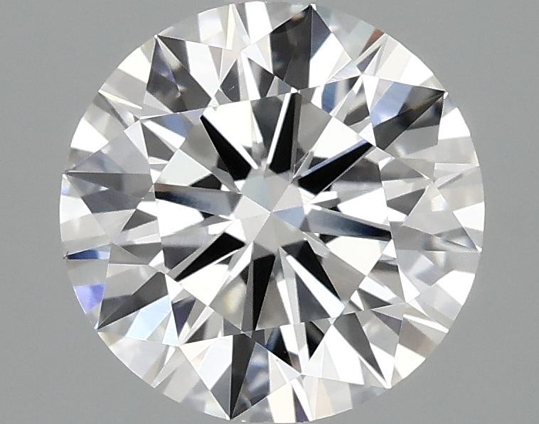 2.05 Carat Round Shaped Ideal Cut VVS2 IGI Certified Lab Grown Diamond