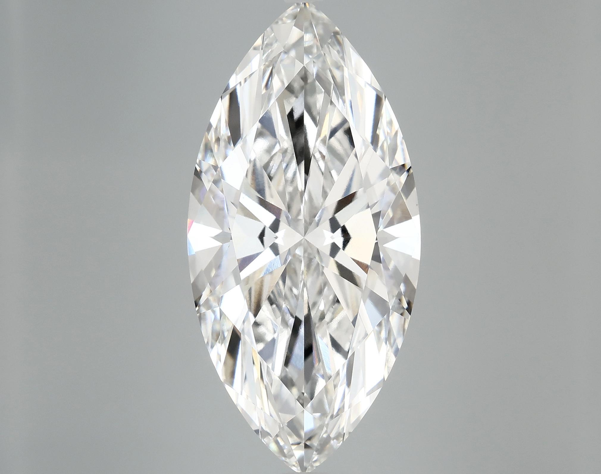 10.53 Carat Marquise Shaped Ideal Cut VVS2 IGI Certified Lab Grown Diamond