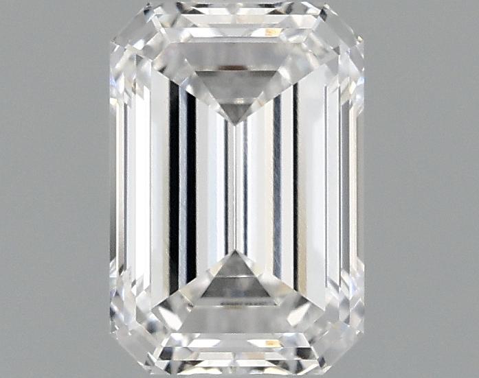 0.97 Carat Emerald Shaped Ideal Cut VVS2 IGI Certified Lab Grown Diamond