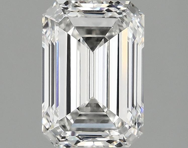 2.03 Carat Emerald Shaped Ideal Cut VVS2 IGI Certified Lab Grown Diamond
