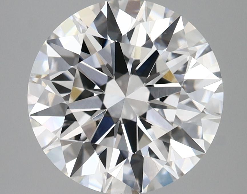 3.09 Carat Round Shaped Ideal Cut VVS2 IGI Certified Lab Grown Diamond